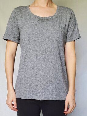 Eddie Bauer Heather Gray T-Shirt
